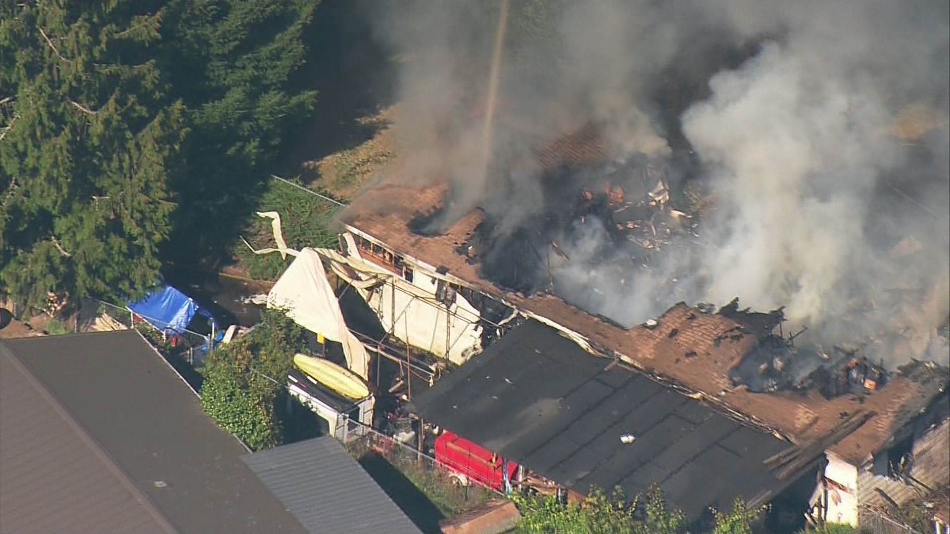 One dead, two injured in Bonney Lake house fire
